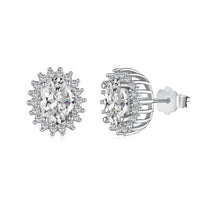 [Aethel]Delicate Radiant Oval Cut Daily Earrings