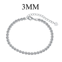 [Aethel]Ornate  Sparkling Round Cut Daily Bracelet