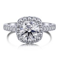 [Aethel]Dazzling Resplendent Round Cut Wedding Ring