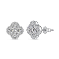 [Aethel]Four-Leaf Clover Flower Shaped Earrings