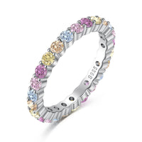 [Aethel]Elegant Vivid Round Cut Daily Ring