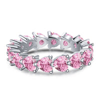 [Aethel]0.25 Carat Radiant Romance Heart Cut Lover Ring