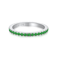 [Aethel]Delicate Sparkling Round Cut Daily Ring