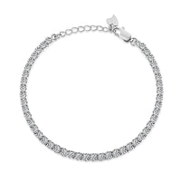 [Aethel]Sparkling Round Cut Daily Bracelet