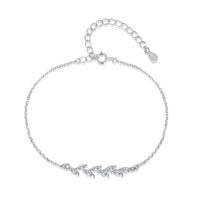 [Aethel]Elegant Wheat Leaves Shape Bracelet
