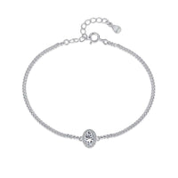 [Aethel]Exquisite Oval Shape Bracelet