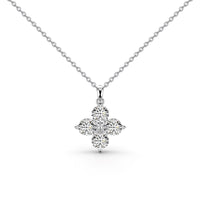[Aethel]Four-Leaf Clover And Eight-Pointed Star Necklace