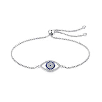 [Aethel]Dazzling Eye Shape Necklace