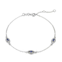 [Aethel]Evil Eye Shape Pendent Necklace