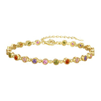 [Aethel]Sparkling Exquisite Round Cut Party Bracelet