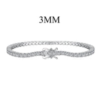 [Aethel]Dainty Charming Round Cut Tennis Bracelet
