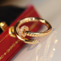 [Aethel]JUSTE RING 2.65MM GOLD DIAMOND