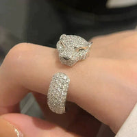 [Aethel]PANTHERE 5.5MM ALL DIAMOND RING