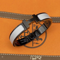 [Aethel]H BRACELET 12MM BLACK WHITE CERAMIC
