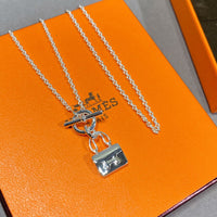 [Aethel]CONSTANCE PEDANT SILVER NECKLACE