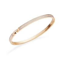 [Aethel]LIENS VIDENCE DIAMOND PAVED BRACELET