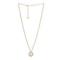 [Aethel]BY NIGHT DIAMOND PAVED NECKLACE