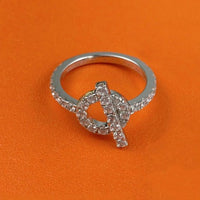 [Aethel]ECHAPPEE RING SILVER DIAMOND
