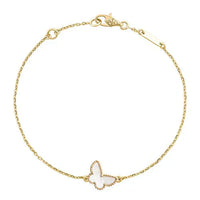 [Aethel]BUTTERFLY DARK MOP BUTTERFLY BRACELET