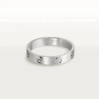 [Aethel]LOVE RING 4MM 1 DIAMOND SILVER